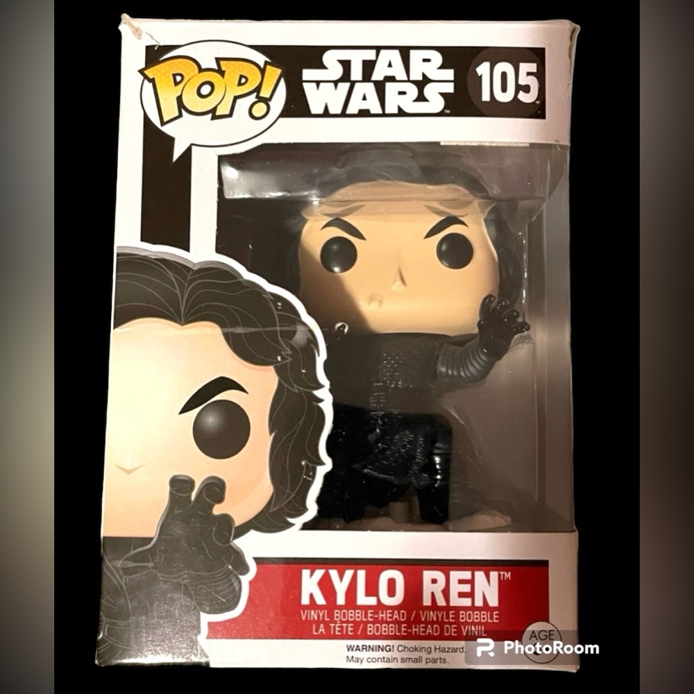 Funko Pop Kylo Ren With Starkiller Base #105 Star Wars